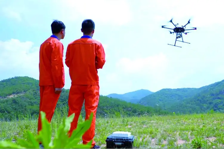 金阳无人机倾斜摄影巡检拍摄